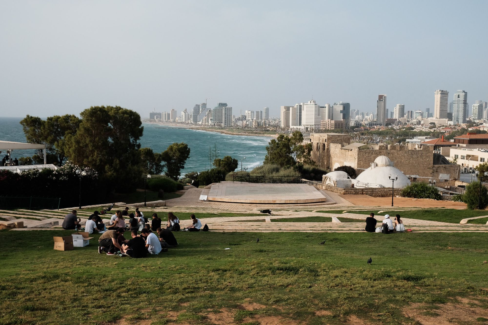 The city is for communication, meetings, dating.