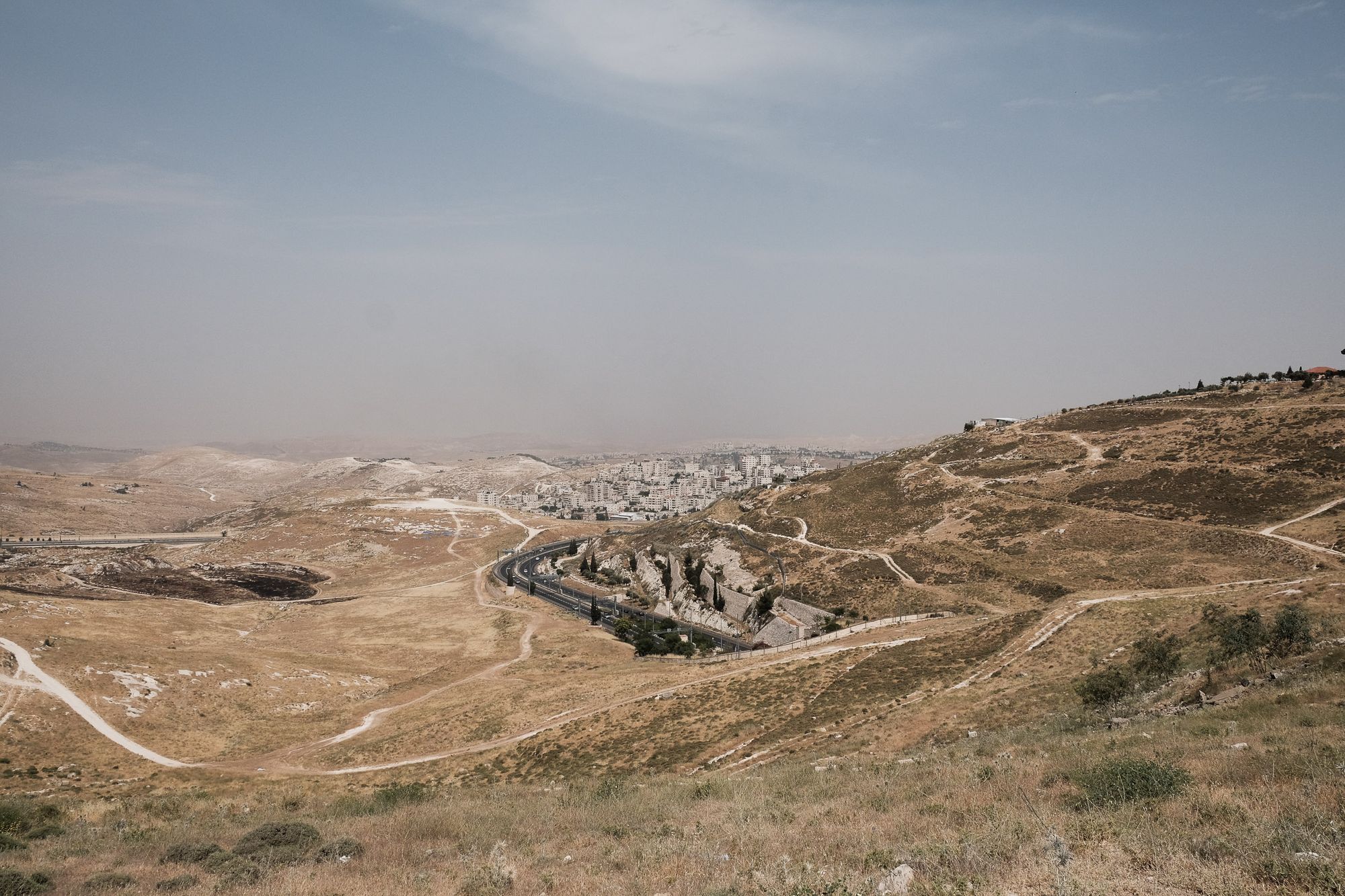 In the middle of the Desert.